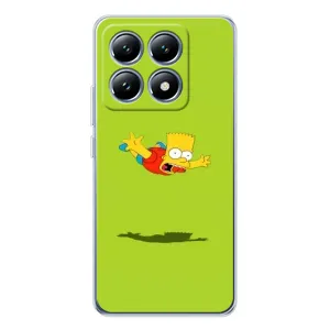 Чехол с Симпсонами для Xiaomi 14T (VPrint) (Барт Симпсон)