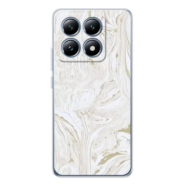 Чохол з принтом «Білий мрамор» для Xiaomi 14T