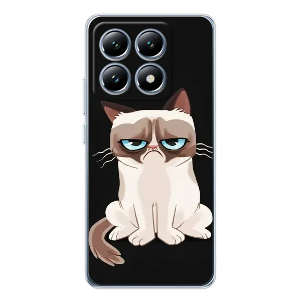 Чехол с принтом «Грустный кот» для Xiaomi 14T