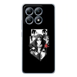 Чехлы на тему: Итачи Учиха для Xiaomi 14T (AlphaPrint) (коллаж Итачи)