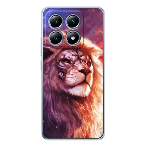 Чехол со Львом для Xiaomi 14T (VPrint) (Красочный Лев)