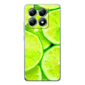 Чехлы с Фруктами для Xiaomi 14T (VPrint) (Лайм)