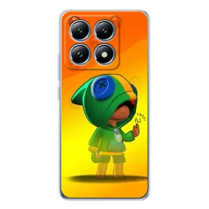 Чехол для Xiaomi 14T Бравл Старс (VPrint) (Мальчик Леон)
