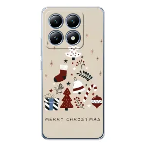 Різдвяні, Святкові Чохли для Сяоми 14Т (Merry Christmas)