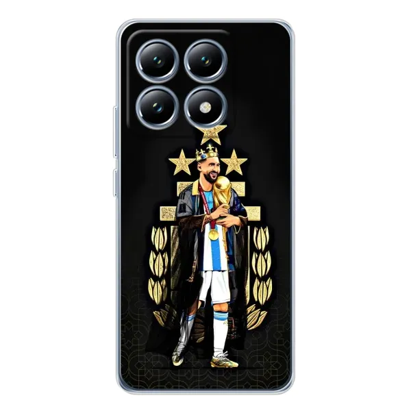 Чехол с принтом «Месси Король» для Xiaomi 14T Чехол с принтом «Месси Король» для Xiaomi 14T