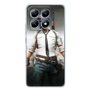 Чехол PUBG для Сяомі 14Т (AlphaPrint) (Пабг мен)