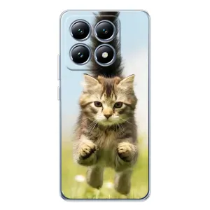 Чехлы с Котиками для Xiaomi 14T (VPrint) (Прыжок кота)