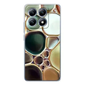 Мраморный чехол на Xiaomi 14T (VPrint) (Радужный Мрамор)