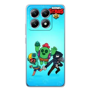 Чехлы Brawl Stars для Xiaomi 14T (AlphaPrint) (Трио героев)
