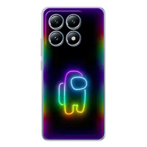 Чохли Амонг Ас для Xiaomi 14T (AlphaPrint) (Яскравий скін)