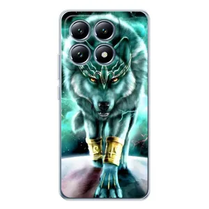 Защитные чехлы для Сяомі 14Т (AlphaPrint) (ХИТ продаж) ВОЛК (Яркий волк)