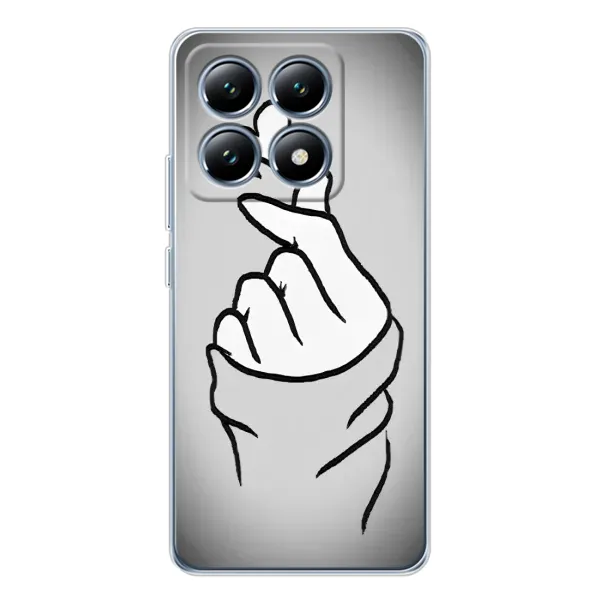 Чехол с принтом «Значок Love» для Xiaomi 14T