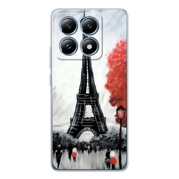 Чехол с принтом «Башня в Париже» для Xiaomi 15 Pro