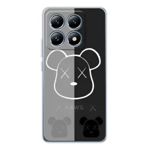 Чохли для Xiaomi 15 Pro - Bearbrick Louis Vuitton (PREMIUMPrint) (БеарБрік очі)