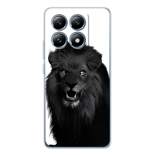 Чехол с принтом «Черный ЛЕВ» для Xiaomi 15 Pro