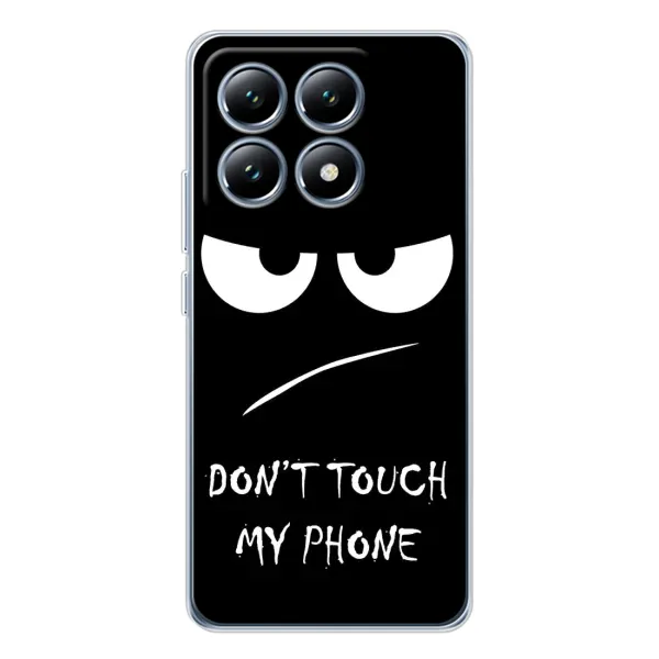Чехол с принтом «Dont Touch» для Xiaomi 15 Pro