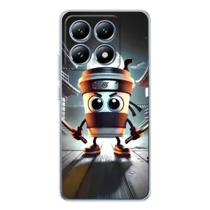 Чохол з мемом Тралалело тралала на Xiaomi 15 Pro (Капучіно асасіно)