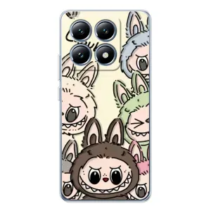 Чохол з Лабубу на Xiaomi 15 Pro (Золота мавпа Bored Ape)
