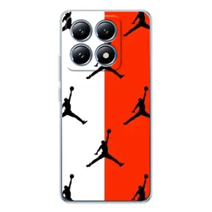 Чехлы для Xiaomi 15 Pro - с картинкой JORDAN (AlphaPrint) (Лого Джордан)