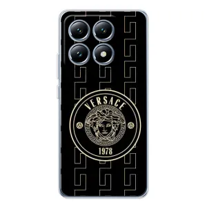Чохли VERSACE для Сяомі 15 Про (PREMIUMPrint) (Лого Версаче)