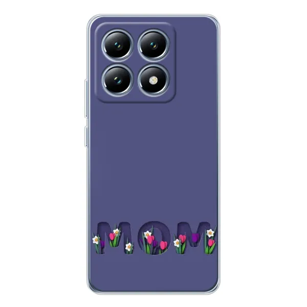 Чохол з принтом «Мама в квітах» для Xiaomi 15 Pro Чохол з принтом «Мама в квітах» для Xiaomi 15 Pro