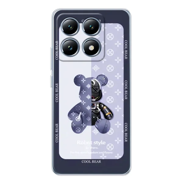 Чохол з принтом «Медведик LV» для Xiaomi 15 Pro