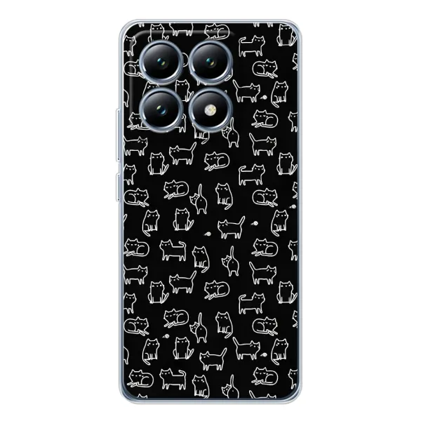 Чехол с принтом «Меленькие котики» для Xiaomi 15 Pro Чехол с принтом «Меленькие котики» для Xiaomi 15 Pro