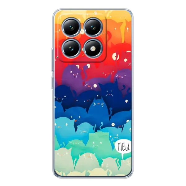 Чехол с принтом «Mew» для Xiaomi 15 Pro Чехол с принтом «Mew» для Xiaomi 15 Pro
