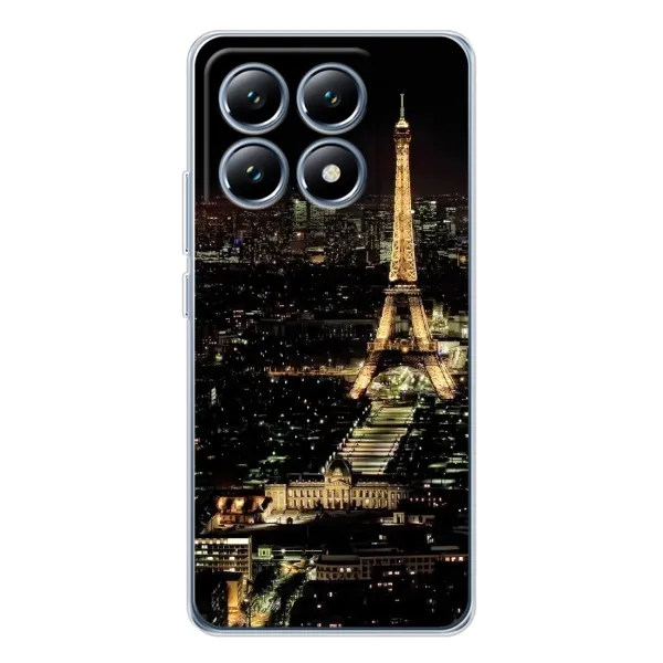 Чехол с принтом «Ночной Париж» для Xiaomi 15 Pro