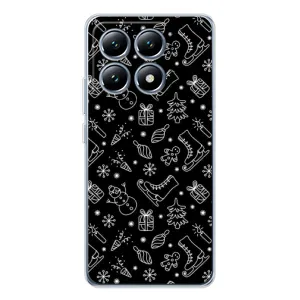 Новорічні, Святкові Чохли для Xiaomi 15 Pro - 2024 год (Новорічний фон)