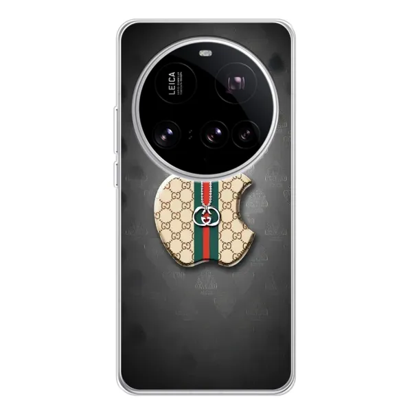 Чехол с принтом «Apple gucci» для Xiaomi 15 Ultra Чехол с принтом «Apple gucci» для Xiaomi 15 Ultra