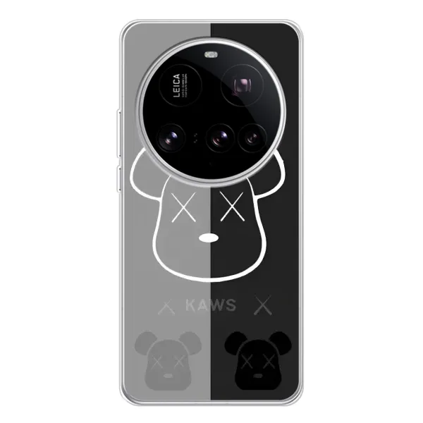 Чехол с принтом «БеарБрик глаза» для Xiaomi 15 Ultra
