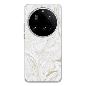 Мраморний чехол на Xiaomi 15 Ultra (VPrint) (Білий мрамор)