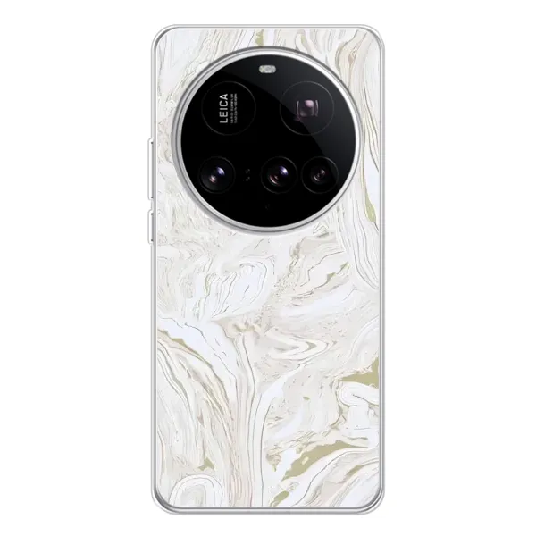Чехол с принтом «Белый мрамор» для Xiaomi 15 Ultra Чехол с принтом «Белый мрамор» для Xiaomi 15 Ultra