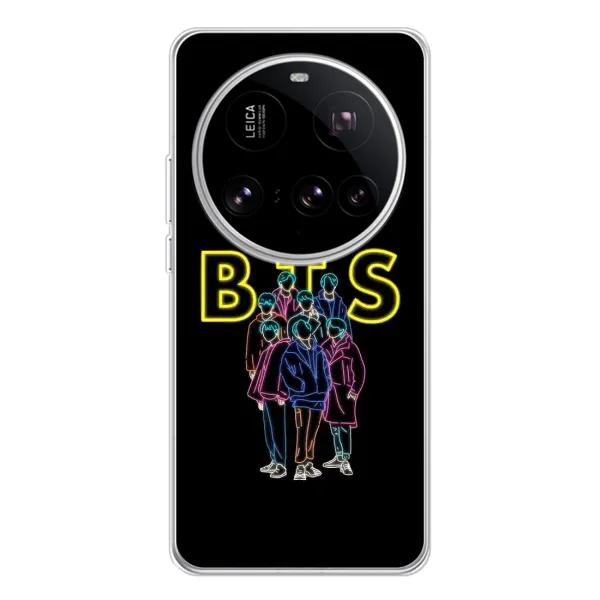 Чохол з принтом «BTS стайл» для Xiaomi 15 Ultra