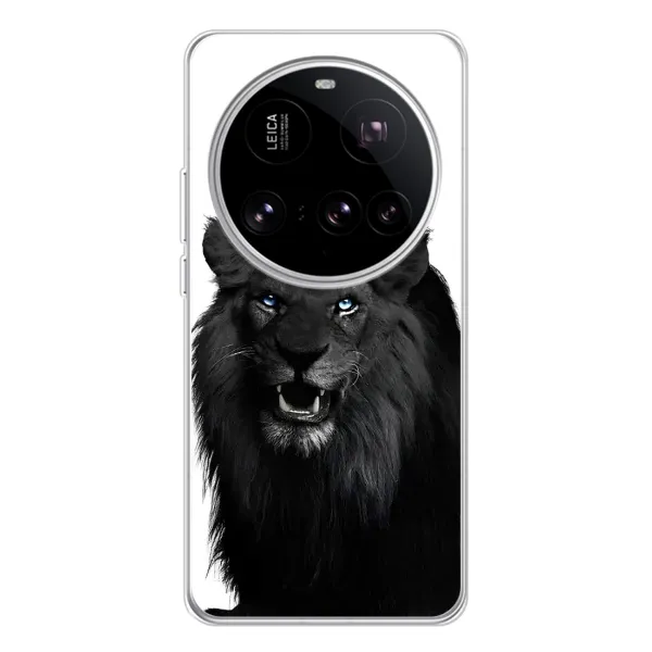 Чехол с принтом «Черный ЛЕВ» для Xiaomi 15 Ultra
