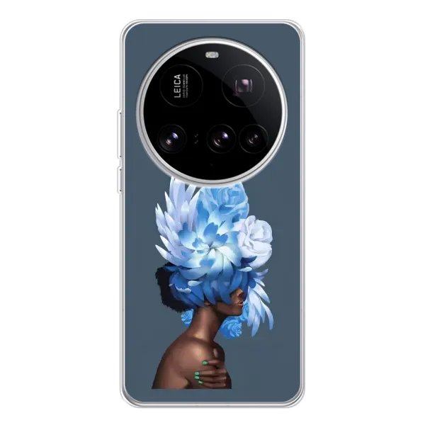 Чехол с принтом «Цветы на голове» для Xiaomi 15 Ultra