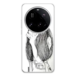 Чехол с печатью для Xiaomi 15 Ultra - (Мода) (AlphaPrint) (Фото девочки)