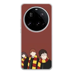 Чехлы с Гарри Поттером для Xiaomi 15 Ultra (AlphaPrint) (Гарри с друзьями)