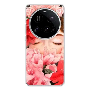 Чехлы (ART) Цветы на Xiaomi 15 Ultra (VPrint) (Глаза в цветах)