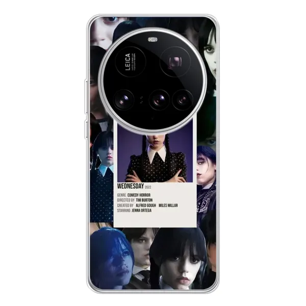 Чехол с принтом «коллаж Уэнздей» для Xiaomi 15 Ultra Чехол с принтом «коллаж Уэнздей» для Xiaomi 15 Ultra