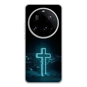 Християнські Чохли для Xiaomi 15 Ultra (AlphaPrint) (Хрест і місто)