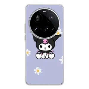 Чехол с кроликом Куроми на Xiaomi 15 Ultra (Куроми в цветах)