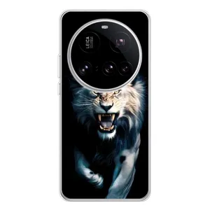 Чехол с принтом «Лев в темноте» для Xiaomi 15 Ultra