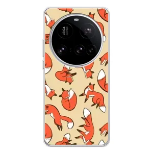 Чехлы с картинкой Лисички для Xiaomi 15 Ultra (VPrint) (Лисички)