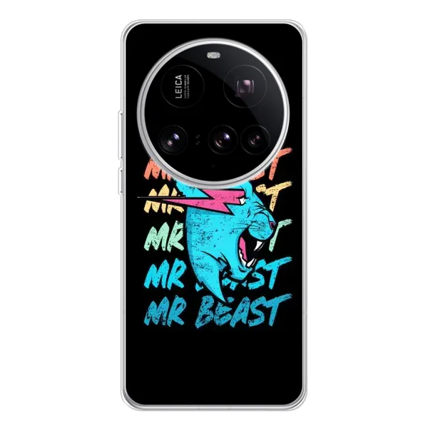 Чехол с принтом «logo Mr beast» для Xiaomi 15 Ultra