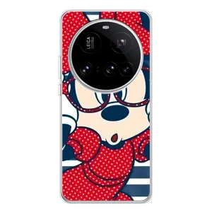 Міккі Маус чохол для Xiaomi 15 Ultra (AlphaPrint - Мультяшні) (Маус в окулярах)