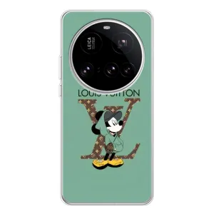 Чехлы Луи Витон для Xiaomi 15 Ultra (AlphaPrint - LOUIS VUITTON) (Микки Маус LV)