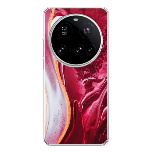 Чехол с принтом «Мрамор красный» для Xiaomi 15 Ultra Чехол с принтом «Мрамор красный» для Xiaomi 15 Ultra