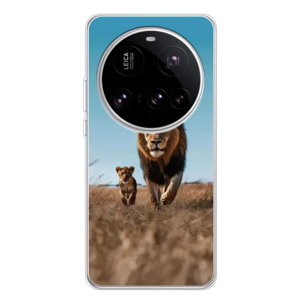 Чехол с принтом «Мусафа и Симба» для Xiaomi 15 Ultra